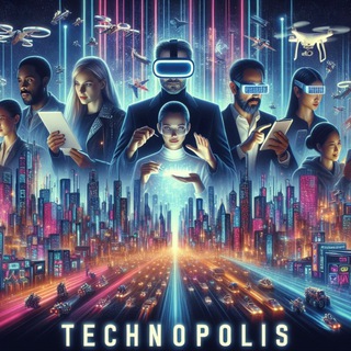 Логотип @tekhnologiik - TECHNOPOLIS Обзоры Новинки Технологии