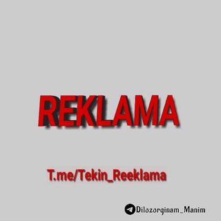 Логотип @tekin_reeklama - Tekin Reklama