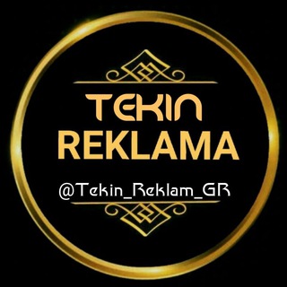 Логотип @tekin_reklama_gr_11 - ➲Tekin Reklama↻