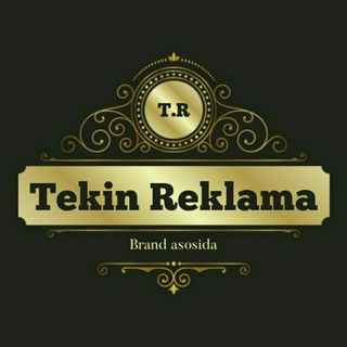 Логотип @tekin_reklamalar_rasmiy - Tekinga Reklamalar