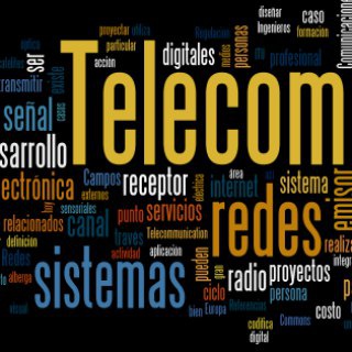 Логотип @telecomunicaciones - Telecomunicaciones