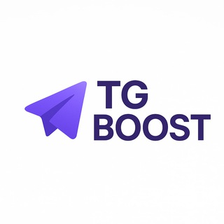 Логотип @telega_boost - TG boost | Продвижение в телеграм