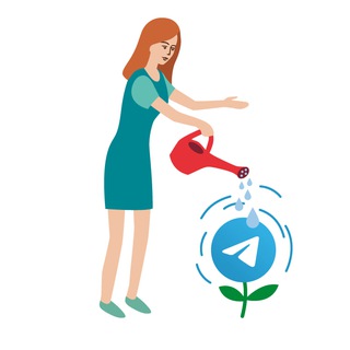 Логотип @telega_rost - Телеграм-Рост