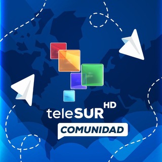 Логотип @telesur_tv - teleSURtv