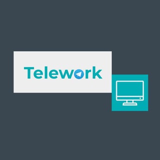 Логотип @telework - Работа в Телеграм | Telework