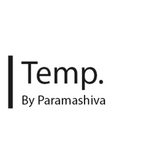 Логотип @tempbyparamashiva - Temp By Paramashiva