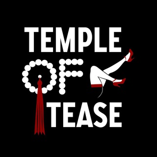 Логотип @temple_of_tease - Burlesque — Temple of Tease