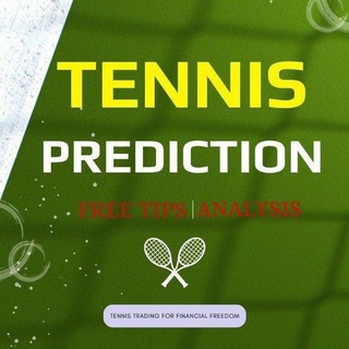 Логотип @tennis_tips_free - TENNIS 🎾 PREDICTIONS 👑 ( FREE TIPS AND ANALYSIS )