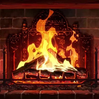 Логотип @tepliykamin1 - Тёплый камин 🔥