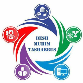 Логотип @terdpi_beshtashabbus - TerDPI "Besh tashabbus loyihalari" koordinatori rasmiy kanalli