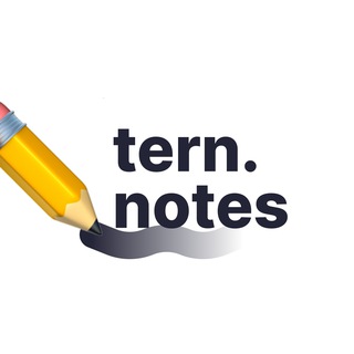 Логотип @ternotes - tern.notes