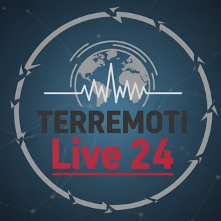 Логотип @terremotilive24 - 🌍 TERREMOTI Live 24 🌋