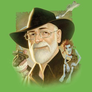 Логотип @terry_pratchett_audiobooks - Терри Пратчетт. Аудиокниги