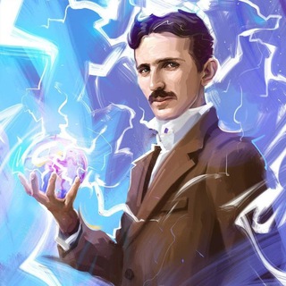 Логотип @tesla_en - Nikola Tesla