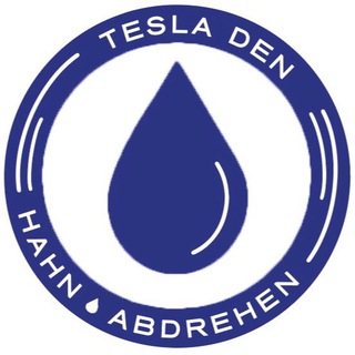 Логотип @tesladenhahnabdrehen - Tesla den Hahn abdrehen!