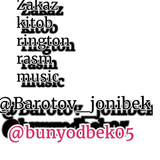 Логотип @testquiz01 - ZAKAS KITOB RINGTON RASM🎀