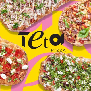 Логотип @tetapizza - TETA pizza | Римская пицца | Москва