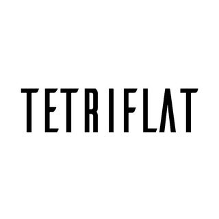 Логотип @tetriflat - Студия керамики Tetriflat