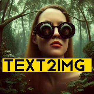Логотип @text2img - Stable Diffusion | Text2img