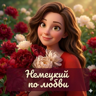 Логотип @tg_deutsch - Алеся 🇩🇪 Немецкий по любви