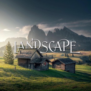 Логотип @tg_landscape - LANDSCAPE
