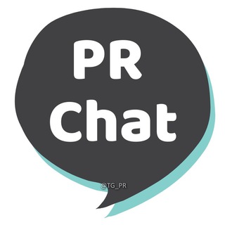 Логотип @tg_pr - PR чат №1