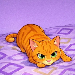 Логотип @tgbarsik - Barsik_orange