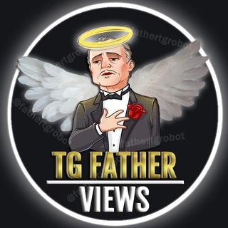 Логотип @tgfatherviews - TG FATHER · VIEWS