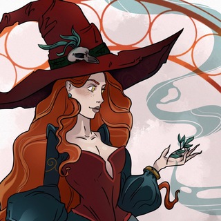 Логотип @thaigreen - Green Witch