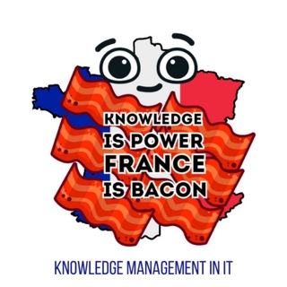 Логотип @the_know_all - Knowledge and bacon - Управление знаниями в IT