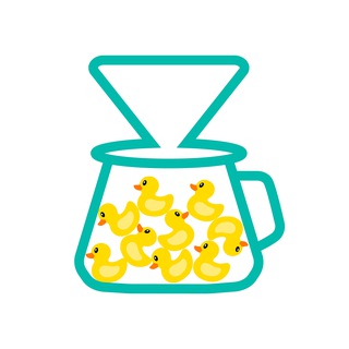 Логотип @thecoffeevitamin - Кофейный дауншифтинг