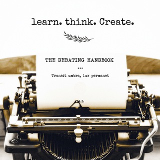 Логотип @thedebatinghandbook - The Debating Handbook
