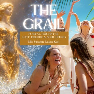 Логотип @thegrailportaltoparadise - THE GRAIL⚜️Portal to Paradise