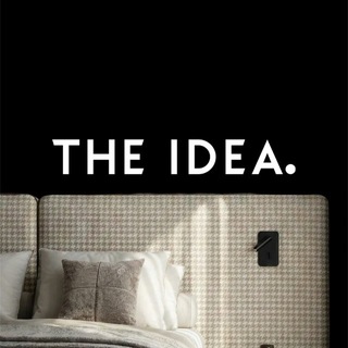 Логотип @theidea_ru - THE IDEA. Фабрика мебели