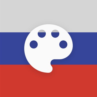 Логотип @themesrussia - Telegram Themes на русском