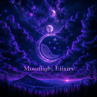 Логотип @themoonlightelixirs - 𝑀𝑜𝑜𝑛𝑙𝑖𝑔ℎ𝑡 𝐸𝑙𝑖𝑥𝑖𝑟𝑠 🌒