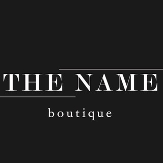 Логотип @thenameboutique - The Name