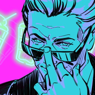 Логотип @theneonlatte - Неоновый Латте 8½ Edition