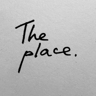Логотип @theplaceishere - The place.