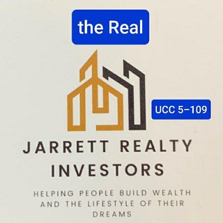 Логотип @therealjarrettrealtyinvestors - JarrettRealtyInvestors™️©️ public channel