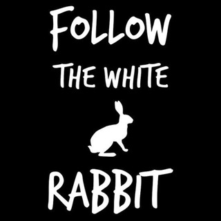 Логотип @thewhiterabbitq - Follow The White Rabbit