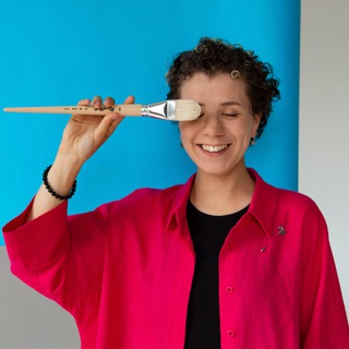 Логотип @thoughts_of_one_artist - Анна Хопта