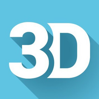 Логотип @threedtoday - 3Dtoday - первый 3D-принтерный!