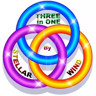 Логотип @threeinonesw - THREE in ONE by Stellar Wind