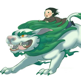 Логотип @tibetian_lion - Космонавты