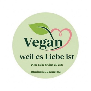 Логотип @tierleidfreielebensmittel - Tierleidfrei leben, vegane Ernährung, Lebensmittel, tierleidfreie Rezepte und sonstige tierleidfreie Produkte