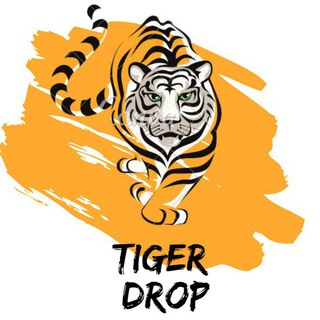 Логотип @tiger_drop - Tiger Drop
