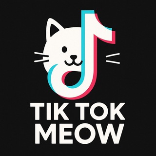 Логотип @tiktokmeow - Tik Tok Meow
