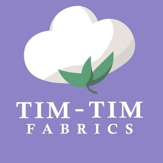 Логотип @timtimfabrics - Ткани Tim-Tim Fabrics