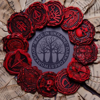 Логотип @tinapidkovacraft - Майстерня DarkForest